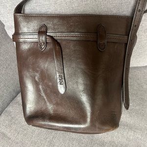 Leather Mini Bellport Bucket Bag